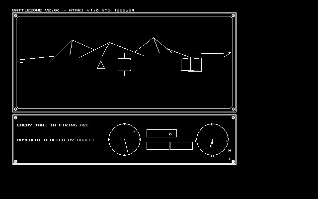 Cbzone atari screenshot